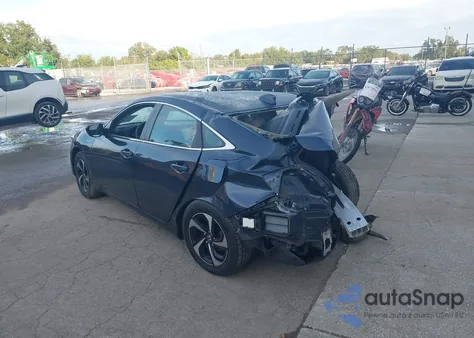 2022 Honda Insight Ex from USA, damaged, VIN 19XZE4F55NE004305